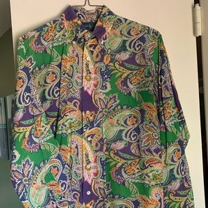 Men’s Paisley Ralph Lauren shirt